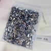 1440 Piezas de Joyería de Diamantes Planos para Uñas, Lujo Ligero, Elegantes Diamantes Azules para Uñas en Forma de Ojo de Caballo Torcido Mini Grandes y Pequeños
