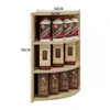 Gabinete de Exhibición Integrado con Contador de Cigarrillos para Cajero de Supermercado Estante para Cigarrillos de Tienda de Conveniencia Combinación de Contador de Cigarrillos Nuevo Modelo de Gabinete para Cigarrillos con Cajón