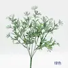 Árbol de dinero plantas verdes artificiales, plantas pequeñas de plástico en maceta para decoración interior y exterior, plantas de plástico para jardín para paisajismo, flores de seda para boda, arreglos florales