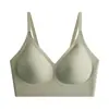 Sutiã invisível tipo base para mulheres, sem costura, realça o busto pequeno, proporciona um efeito push-up, cor da pele, previne o transbordamento lateral, alças finas, lindo design nas costas