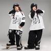Ropa de Hip-Hop Infantil de Moda Primavera y Otoño Sudadera de Marca de Moda Hip-Hop para Niños Traje Ropa Suelta de Hip Hop para Niños para Actuación