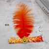 Cabeça de cabelo de avestruz lantejoulas desgaste da cabeça de penas de diamante - embutido banda de cabelo desempenho desgaste da cabeça Indiano adulto crianças cabelo banda cocar