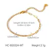 Joias Transfronteiriças Europeias e Americanas Pulseira de Aço Inoxidável com Zircônia Joias de Nicho de Luxo Leve Pulseira Versátil de Aço Titânio de Alta Qualidade para Mulheres