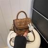 Bolsa Infantil 2026 Nuevo Estilo Coreano Forma de Concha Conejito Hada Color de Nicho Bloqueo de Color Mini Bolso Cruzado para Mujer Bolso de Labial