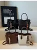 Bolso de Mano de Alta Gama Tipo Cubo para Mujer 2025 Otoño e Invierno Nuevo Bolso Tote Versátil Bolso de Hombro de Moda Bolso Cruzado Retro