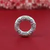 Plata Pura 999 Materiales Vintage para Cuentas Desgastadas, Colgante de Seguridad Pez Saltando sobre la Puerta del Dragón, Cuentas Espaciadoras, Cuentas Planas, Accesorios para Joyería de Plata al por Mayor