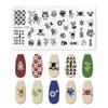 Jintian Nail Art Placa de Acero Inoxidable para Estampado Plantilla de Transferencia para Estampado de Uñas Venta al por Mayor