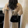 Bolsa Acolchoada para Mulheres 2025 Inverno Novo Estilo Exquisite e Fofa Bolsa de Ombro Pequena para Trabalho e Deslocamento Bolsa Transversal Saco