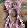 Paquete pequeño 2 metros línea de pesca transparente de cristal línea elástica material para abalorios DIY línea hecha a mano material para joyería accesorios