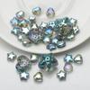 Especificações Duoduo Estrela de Cinco Pontas Coração Contas de Vidro Galvanizadas Pingente Estilo Misto Joias Artesanais Acessórios DIY Sapatos Roupas Contas Soltas