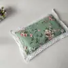 30/50cm l funda de almohada de encaje de tela gruesa vieja Cuadros niños dibujos animados almohada Cuadrado