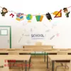 Cerimônia de Abertura do Novo Semestre Placas Decorativas de Mesa Jardim de Infância Sala de Aula da Escola Cerimônia de Turma Layout da Atmosfera Decorações de Mesa