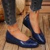 Novos Sapatos Casuais Femininos de Comércio Exterior, Sapatos Gorro, Salto Plataforma de Tamanho Grande Transfronteiriço, Sapatos Casuais para Uso Externo, Atacado