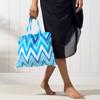 Suministro Directo de Fábrica Cubierta de Microfibra para Silla de Playa Toalla para Silla Lounge Bolsa para Toalla de Playa Impresión Digital Estilo Geométrico Desde Una Pieza