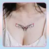 Las Pegatinas de Tatuaje de Sucubus Coloridas Son Impermeables y a Prueba de Sudor, de Larga Duración para Hombres y Mujeres, Frescas y de Alta Gama, de Nicho para Cara, Brazos y Pecho