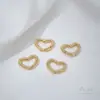 Hebilla de Langosta Recubierta de Oro de 14K que Conserva el Color Hebilla en Forma de Corazón Roscada Hebilla de Resorte Ovalada Hebilla de Anillo de Bambú Hebilla de Joyería DIY Accesorios