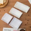 Caja de embalaje para sándwiches engrosada caja de embalaje para postres tipo puff nieve Mei Niang pastel de hamburguesa caja para rollo suizo fabricante