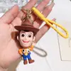 8 nuevos estilos de llaveros de astronautas de Toy Story, adornos para bolsos de Buzz Lightyear y muñecos de Claw Machine.