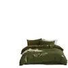 Juego de cuatro piezas de algodón 100% con tejido gofrado, de lujo y alta gama estilo Ins, funda de edredón de algodón puro, sábana, sábana bajera ajustable, juego de ropa de cama simple de cuatro piezas