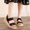 Sandalias de Plataforma de Moda con Falda, Zapatos de Playa Elegantes y Duraderos, Nuevo Modelo 2025, Sandalias de Suela Gruesa de Doble Uso para Mujer, Calzado de Verano para Exteriores