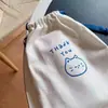 Bolsa de Algodón para Almacenamiento con Estampado de Animales para Regalo Navideño, Reutilizable, a Prueba de Polvo para Joyería, Bolsa Pequeña de Algodón para Joyería