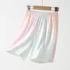 Calça Infantil de Seda de Gelo Secagem Rápida Estilo Novo Primavera e Verão Calça Jogger Tie-Dye de Seda de Gelo para Meninos Calça Esportiva Anti-Mosquito para Meninas Venda por Atacado