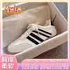 Zapatos de entrenamiento de nicho alemanes para mujer 2026 Primavera Otoño Nuevos estilo coreano Delgados casuales de plataforma Con cordones Cómodos Transpirables Zapatos blancos