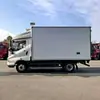 Caminhão refrigerado puro de nova energia, unidade de refrigeração silenciosa e econômica, adequado para entrega de curta distância de alimentos e vacinas em supermercados, veículo isolado eco-friendly para entrega urbana