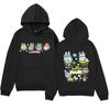 Sudadera con Capucha Nueva de Moda Serie Animada Transfronteriza Ropa de Anime Chaqueta Estilo Otoño e Invierno Ropa de Estudiante para Hombre