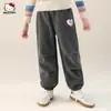 Pantalones Casuales de Otoño para Niñas 2026 Estilo Nuevo, Modernos Pantalones Cargo Holgados de Uso Diario para Niños Mayores
