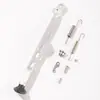 39cm Aleación de aluminio CNC forjada soporte lateral de patilla soporte de estacionamiento motocicleta modificada motocicleta todoterreno pies de resorte