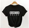 2023 Amazon Export Transfronterizo Día de San Valentín Amor Corazón Carta Rojo Estampado Camiseta de Manga Corta Talla Grande Suelta