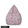 Funda de Tela Sin Relleno Estampada Funda para Puf Transfronteriza Personalizada Patrón Navideño Funda para Sofá Perezoso Funda para Puf Infantil