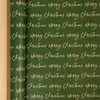 Papel de Regalo Navideño Tamaño Grande Ecológico Papel Kraft Amarillo Papel de Regalo Navideño Cuadros Rojos Cabeza de Reno Patrón de Copo de Nieve