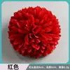 Venta directa de fábrica de flores artificiales rojas con miles de estilos para elegir, incluyendo rosas burdeos y dalias, para materiales de decoración de bodas