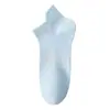 Calcetines Bajos de Color Sólido para Mujer, Calcetines Cortos Simples para Tobillo, Calcetines Antibacterianos Resistentes al Olor para Primavera y Verano
