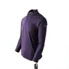 ¡De secado rápido y transpirable! Camiseta de Manga Larga Ligera y Cómoda con Media Cremallera para Hombre Primavera y Verano Capa Base de Moda 11427