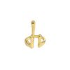 Anillo de Mariposa Bioquímica de Personalidad de Estilo Cool Ins para Mujer Anillo Creativo de Cara Sonriente con Boca Abierta con Anillo de Diamantes