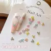 Mini Borboleta Liga Acessórios Nail Art Trendy Popular High-End Estilo Creme Pequeno Laço Decorações Nail Art