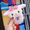 Nova Boneca de Pelúcia Fofa Elástico de Cabelo Coração de Menina Tira de Cabelo Versátil Corda para Rabo de Cavalo Boneca de Máquina de Garra Presente