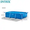 Piscina de Armazón Rectangular Intex Piscina Familiar para Adultos Piscina Grande al Aire Libre Piscina Infantil Piscina Inflable