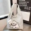 Bolso de mano de dibujos animados lindo y moderno, bolso tote versátil y elegante para mujer, bolso tote casual, bolso de hombro para ir al trabajo, adecuado para ventas transfronterizas