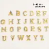 Explosões super flash liga de diamante joias de unha japonês simples estéreo 26 letras inglesas conjunto fábrica atacado