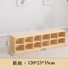 Armario de Almacenamiento Multifuncional de Madera Maciza para Jardín de Infancia Gabinete de Gabinete de Enseñanza Montessori para Educación Temprana Armario con Compartimentos para Juguetes Armario para Mochilas Escolares