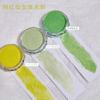 Explosões vermelhas líquidas nail art popular músculo de gelo aurora fada luar pérola em pó gelo transparente mica pó jóias atacado