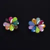 Diamante acrílico de 8*13MM con forma de gota de agua, color sólido AB, DIY para accesorios de cabello, ropa, zapatos y sombreros, accesorios de bolso