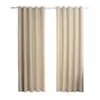 Nuevas Cortinas de Estilo Transfronterizo Sencillas de Cinco Colores con Sello de Estrella Plateada, Acabado Bloqueador de Luz de un Solo Lado, para Dormitorio y Sala de Estar, Dropshipping de Temu