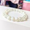 Novo Pulseira Glaze Leite Gradiente Elegante Simples Macaron Contas de 10mm Sorvete Pipoca Pulseira de Gelo