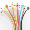 Color Silicona Corbata Organizador Renacuajo Llavero Bolsa de Joyería Caja Ciega Colgante Correa Cable de Datos Cordón