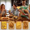 Papel Especial para Freidoras de Aire, Papel Rectangular para Freidora, Papel Desmoldante para Moldes de Pastel, Papel de Aceite de Silicona, Papel para Olla, Papel para Plato, Exclusivamente para Ventas Transfronterizas